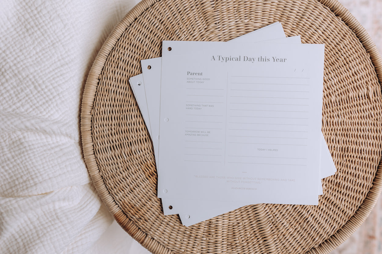 School Years Book | The Co-Journaling Pack