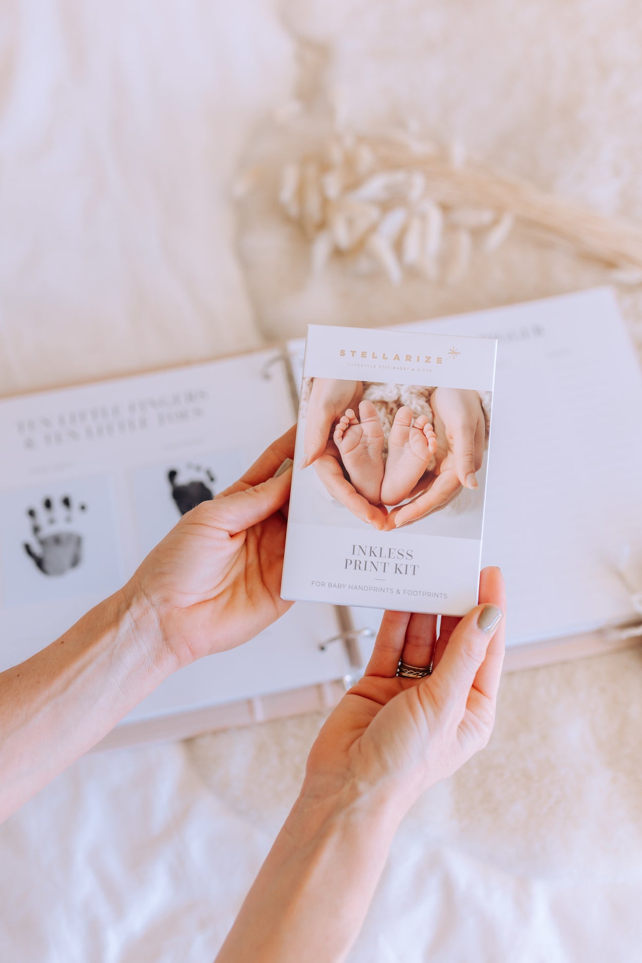 Inkless Print Kit | For Baby's Handprints & Footprints