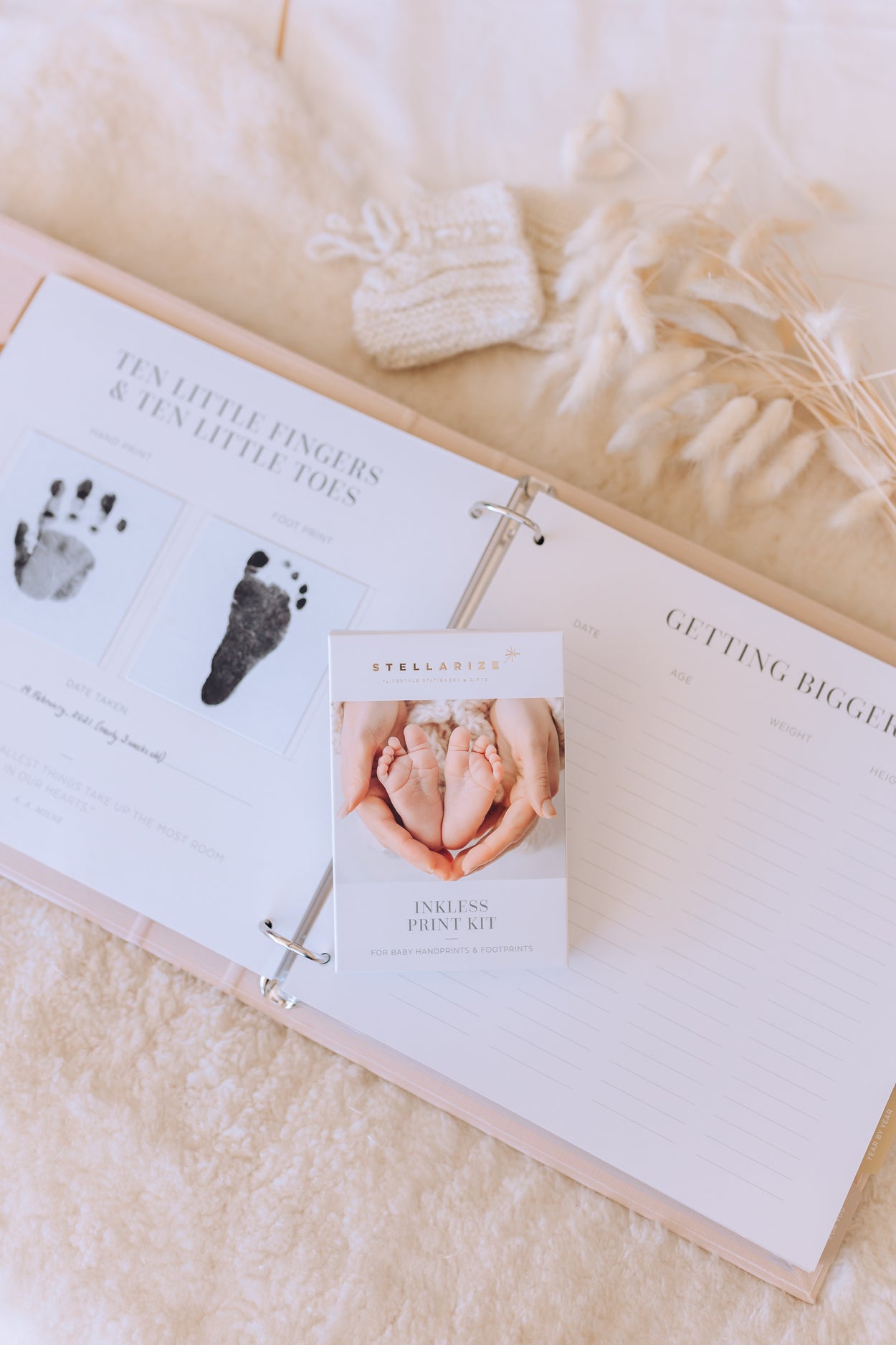 Inkless Print Kit | For Baby's Handprints & Footprints