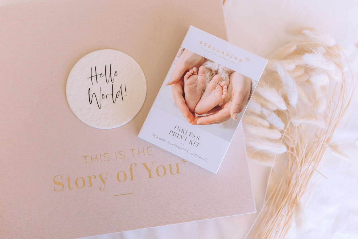 Inkless Print Kit | For Baby's Handprints & Footprints