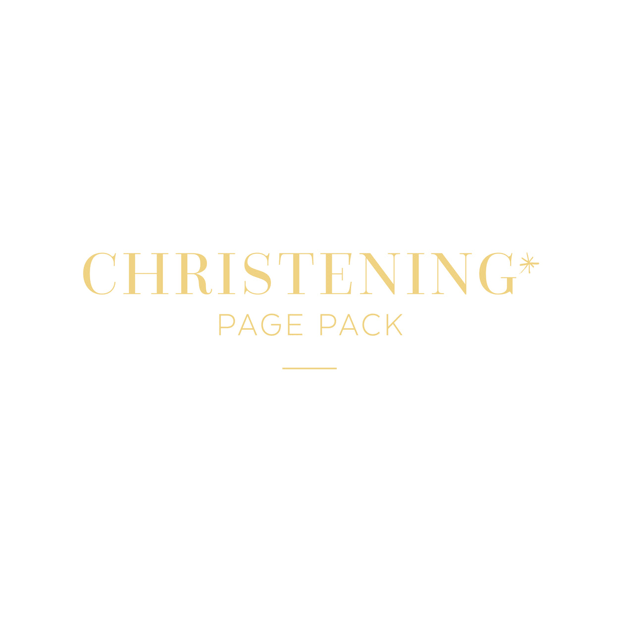 Christening