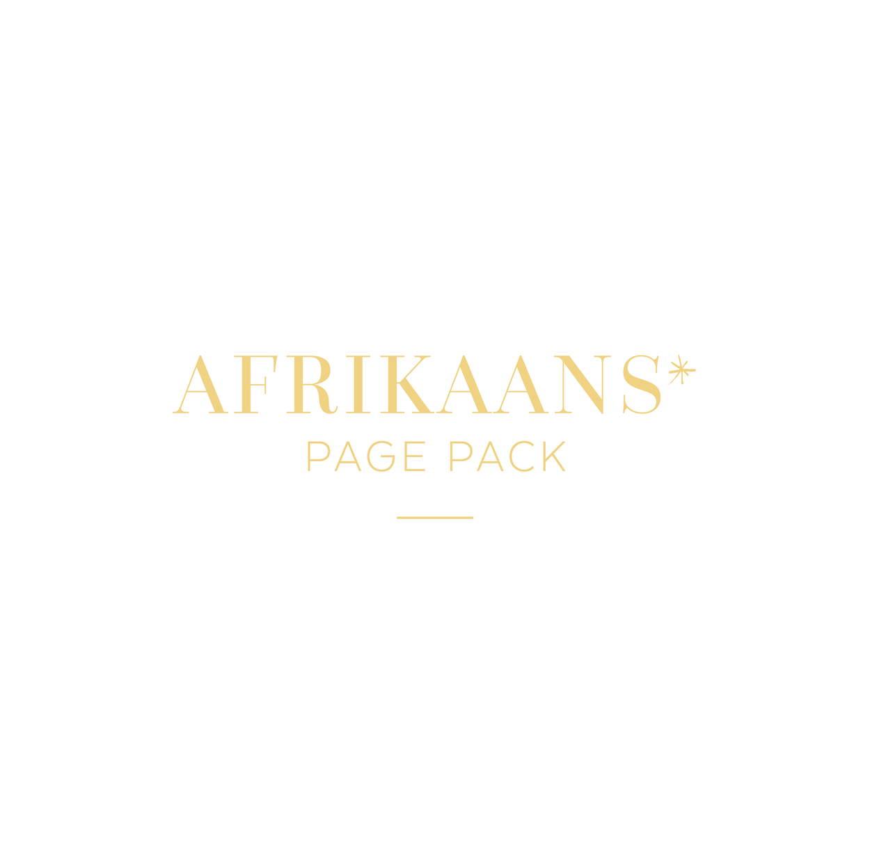Afrikaans