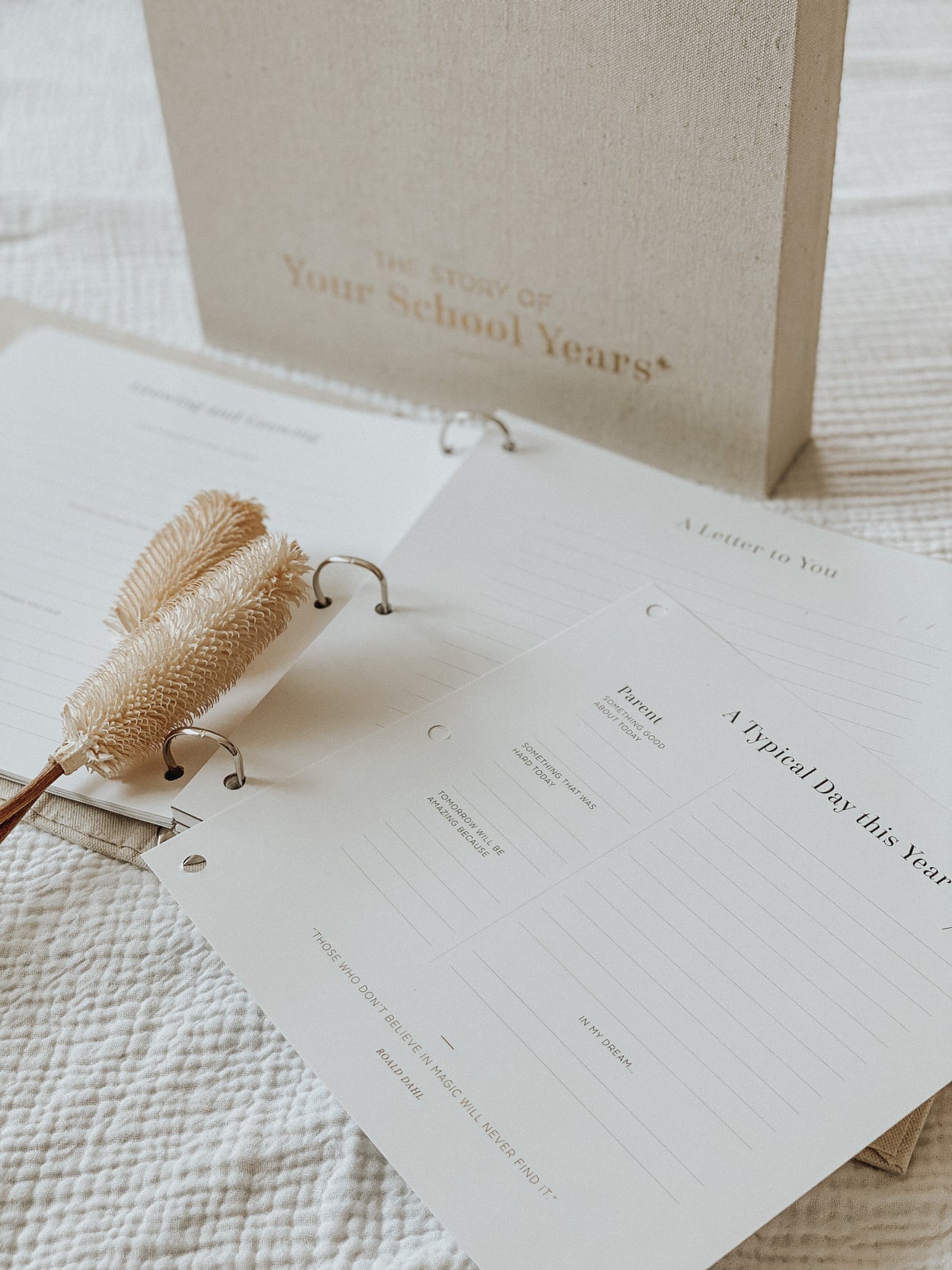School Years Book | The Co-Journaling Pack
