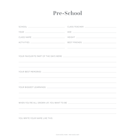 Pre-School Chapters | For the School Years Book