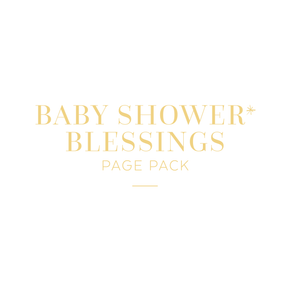 Baby Shower Blessings